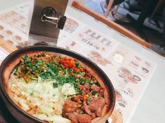 姜葱牛肉饭-膳心记-明火四宝煲仔饭(燕南店)