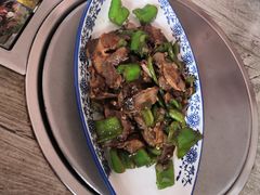 辣椒炒护心肉-夕阳红小吃(中街大悦城店)