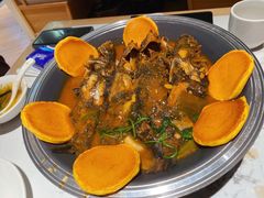 铁锅昂刺鱼贴玉米饼-关东小磨东北菜(漕河泾印象城店)