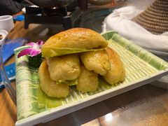 手工玉米粑粑-云尊府云南菜·蒸汽石锅鱼(学清路店)