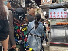 -清真马乐贝腊牛肉蛋黄菜夹馍(马蓉洒金桥店)
