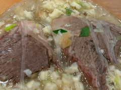 普通羊肉泡馍-老兰家传统烧烤炒菜泡馍(小南门店)