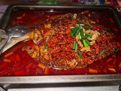 -探鱼·鲜青椒爽麻烤鱼(北京路天河城店)