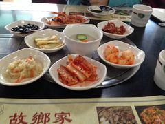 赠送的小菜-故乡家韩国料理(丹东街店)