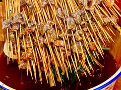 -拈签一笑黄牛肉辣卤串串