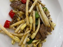花生芽黑椒牛柳-名甬鲜坊·宁波海鲜(爱琴海店)