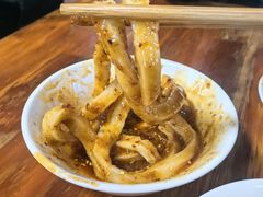 甜水面近照-洞子口张老二凉粉(文殊院店)