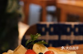 Strawberry Blueberry Banana Souffle