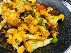 干锅有机菜花-章丘宴(唐人中心店)