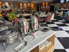 自助取餐区-熊猫主题餐厅