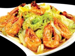 大虾炒白菜-睿柏云酒店-餐厅