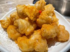 椒盐鱼腩-淘米捞·米汤脆鲩鱼火锅(福田皇岗店)