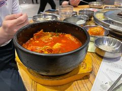 海鲜嫩豆腐汤-姜虎东白丁烤肉(虹桥天地店)