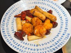 宫爆虾球-荷风细雨·中国茶宴(碧云店)