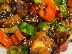 干煸仔鸡-新疆伊宁远征餐厅