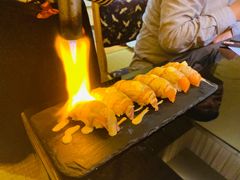 三文鱼火焰寿司-天狗山料理(省体店)