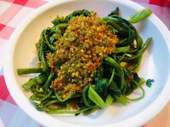 剁椒空心菜-洪霞餐馆·川菜·鲜货现炒(两江春城店)