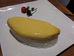 流金闪耀咖喱牛肉蛋包饭-必胜客(东岳店)