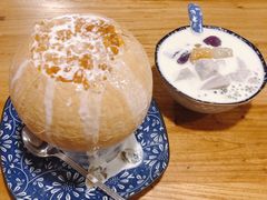椰奶芋圆香芋西米露-侨乡