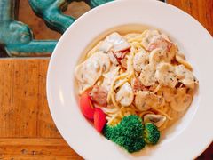 白汁蘑菇意粉-西关84·History·Art·Cafe