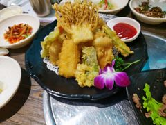 炸蔬菜-朴大人炭烤·韩国料理(奥帆中心海尔洲际店)