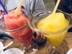 芒果冰沙-陈傻子餐厅(世纪都会店)