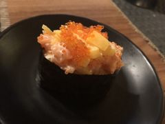 芒果三文鱼（1枚）-昊·来了寿司(双楠2店)