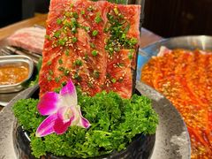 -明洞阿姨·韩式酱蟹烤肉·创意料理(三元桥店)