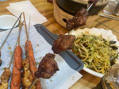 雀味大油边～～-亿牌牌东北烧烤(怀特店)