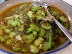 撒坝腌肉豆米烩棠梨花-泓0871臻选云南菜·味庄