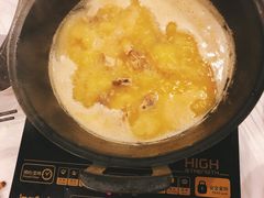 -鲜入围煮花胶鸡海鲜火锅