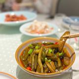 好几位朋友推荐的「福州南煎肝」连配菜都好吃!