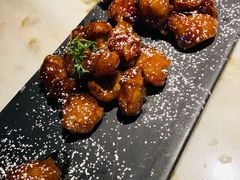 雪花糖醋里脊-绿茶餐厅(乐峰广场店)