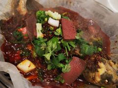 麻辣鸭血纸包鱼-有鱼吃·纸包烤鱼(曲江创意谷店)