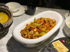 泡椒丝瓜烧牛蛙-蔴将·川菜(黄龙万科店)