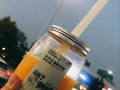 芒芒甘露酸奶瓶-喜茶(青岛金狮广场店)
