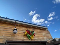 -牧民人家羊粪火自煮手把肉餐馆