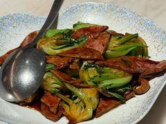 招牌猪肝炒菜梗-菲乐餐厅(三十年经营·湖滨路店)