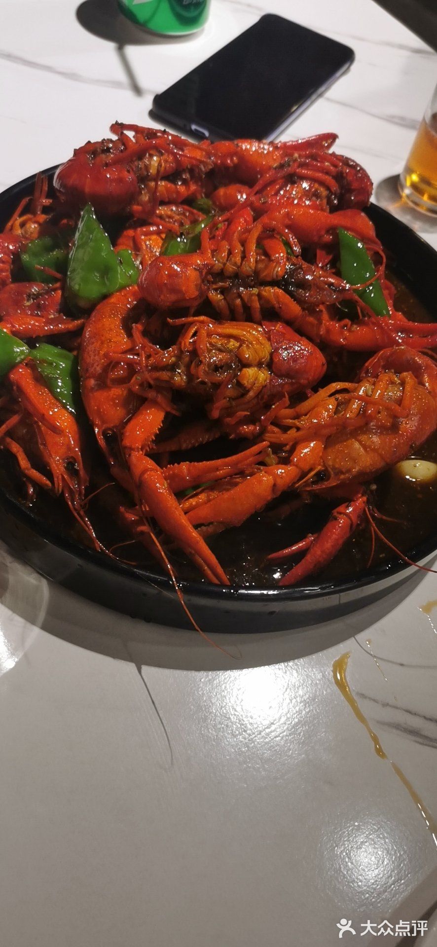 龙虾点了招牌的红油十三香