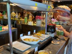 自助取餐区-广州希尔顿逸林酒店-OPEN開·全日制餐厅·海鲜·小火锅·自助餐(东风路店)