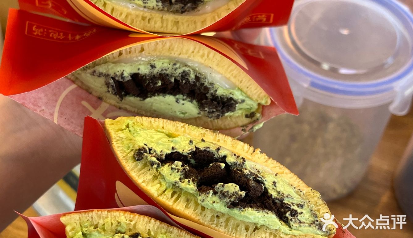 不愧是龙洞排队王！！美味的铜锣烧🥯！！