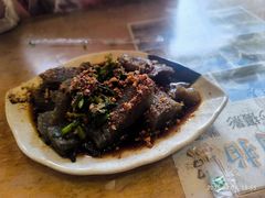 煎鸡豆粉-胖金妹鸡豆凉粉店