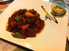 菠萝咕咾肉-朵朵开素食餐厅(后宰门街店)