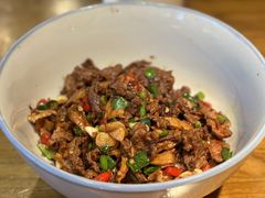 糯米竹笋炒黄牛肉-农耕记·湖南土菜(halo广场店)