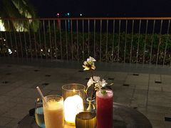 -日落吧·海景咖啡厅·餐酒吧·鸡尾酒·下午茶·乐队表演·浪漫夕阳·三亚文华东方酒店