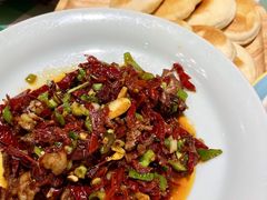 焉耆滚刀肉辣皮子夹馍-新疆巴州金丝特餐厅(大钟寺店)