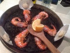 墨鱼汁海鲜饭-Carmen卡门西班牙餐厅