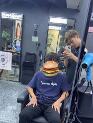 -藤野造型专业烫染接发