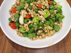 双椒雀胗-谢记上海大排档(长寿路店)