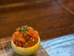 皮蛋三文鱼一口饭-昊·来了寿司(台湾街店)